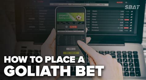 what is a goliath bet|The Goliath Bet Explained + Betting Strategy & Calculator.